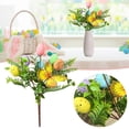 thumbnail image 2 of WMGHA Easter Egg Branch Artificial Easter Stem Creative Easter Floral Picks Plastic Easter Bouquet For Easter Day Decoration Artificial Flower Vase, Easter Flowers Artificial For Decoration, 2 of 6