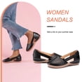 thumbnail image 7 of Rockomi Womens Shoes Summer Closed Toe Sandals Ladies Hollow Out Wedges Shoes Outdoor, 7 of 7