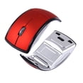 thumbnail image 3 of Mouse Inalambrico Buytiti 2.4 Ghz Plegable Color Rojo con Baterias de Regalo, 3 of 5
