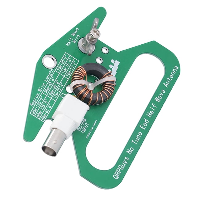 Conjunto de antena de media onda, componente electrónico de frecuencia única de antena de media onda, antena de media onda portátil, muy recomendable