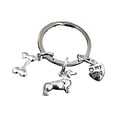 thumbnail image 1 of Hearth & Gear Cute Keychains Pet Keychains Holiday Back To School For Dog Lovers The Choice Anime Backpack Charms Person Alarm Key Clip for Purse Key Ring Rings Short Key Lanyard Silicone Key Ring, 1 of 4
