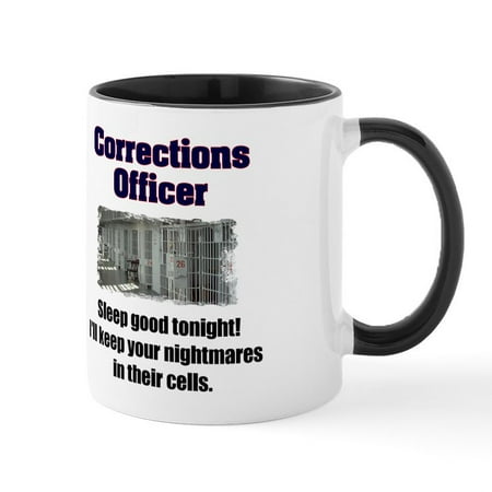 

CafePress - Corrections Officer Mug - 11 oz Ceramic Mug - Novelty Coffee Tea Cup