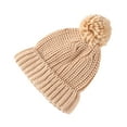 thumbnail image 2 of Caoirhny Kids Knit Hat, Cute Soft Thickened Solid Color Beanie Warm Winter Cap for Girls Boys, 2 of 8