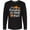 AB-Black, variant on Inktastic Thanksgiving It's Pumpkin Season Y'all with Fall Leaves Long Sleeve T-Shirt