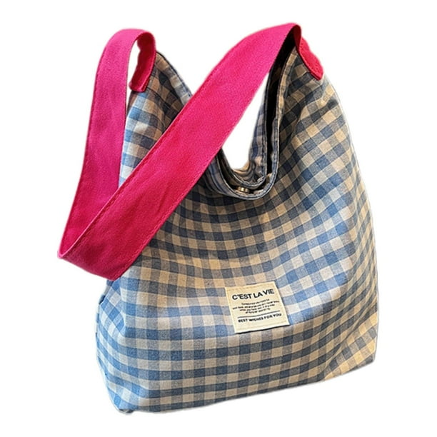 Bolso de lona para mujer, bolso de mano, bolso de mano sencillo, bolso de mano para viaje, para trabajo, fiesta en la