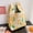 Yellow, variant on Yoyauz Women's Crochet Tote Bag, Cute Knot Wrist Knit Bag Durable Tote, Casual Knitted Wallet For Outdoor Walks