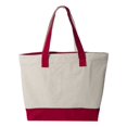 thumbnail image 3 of Q-Tees 19L Zippered Tote, 3 of 3