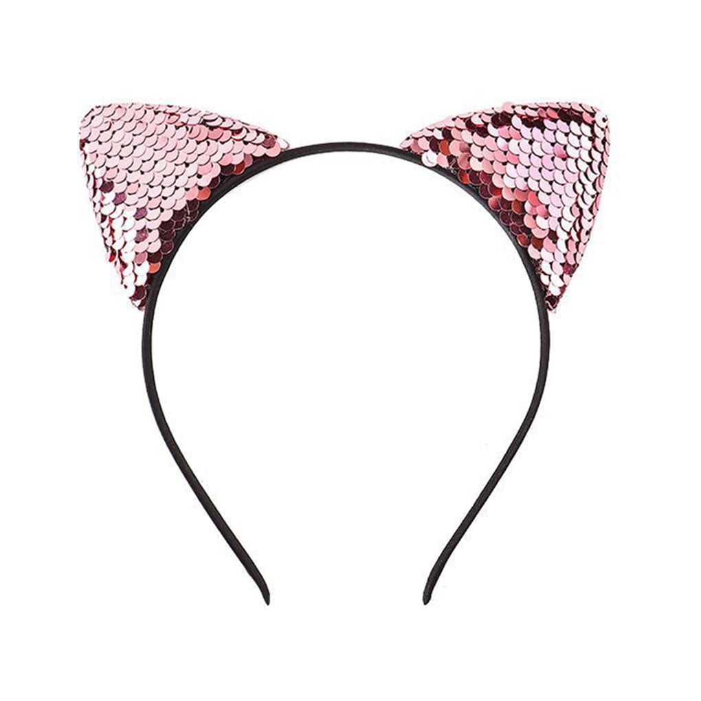Femmes Strass Cat Ear Hairband Cheveux Band Headwear Filles Cat Ear Headband 
