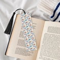 thumbnail image 4 of Kdxio Summer Stamp Print Metal Tassel Bookmarks,Perfect Gift for Art Lovers and Bookworms Metal Bookmarks for Women, 4 of 8