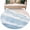 light blue, variant on Ombre Ocean Beach Round Area Rug 7Ft Washable Circle Rugs for Dorm Laundry Room, Nautical Coastal Beach Sandy Gradient Gray Non-Slip Carpet Floor Mats Indoor Outdoor Carpet Runner Home Decor