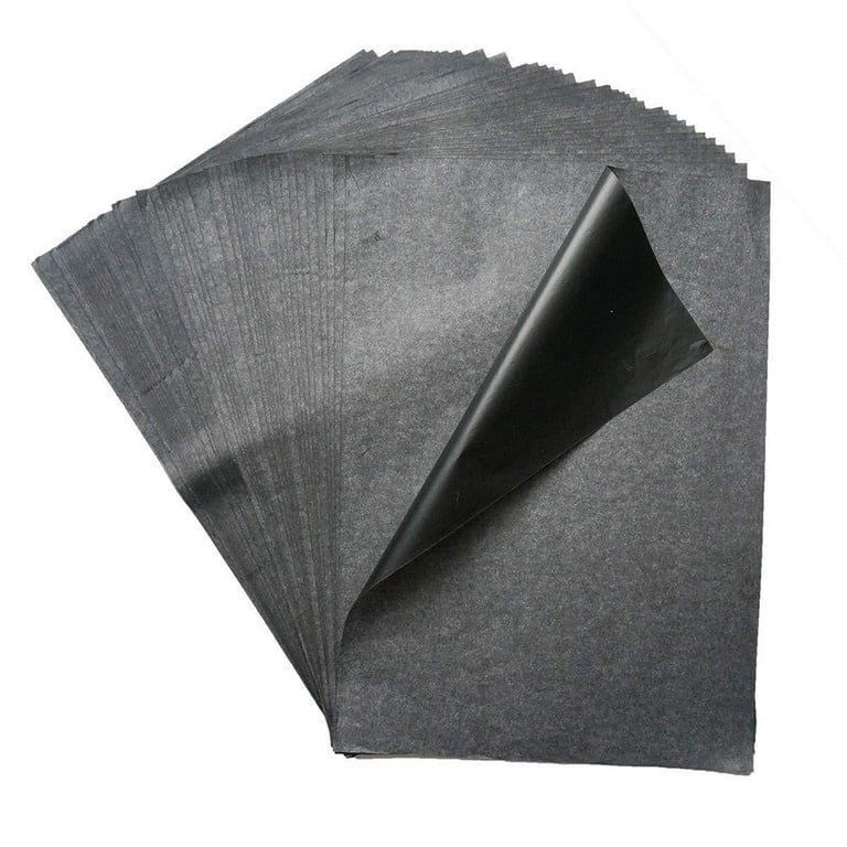Carbon Paper Graphite Transfer Paper For Drawings Black - Temu