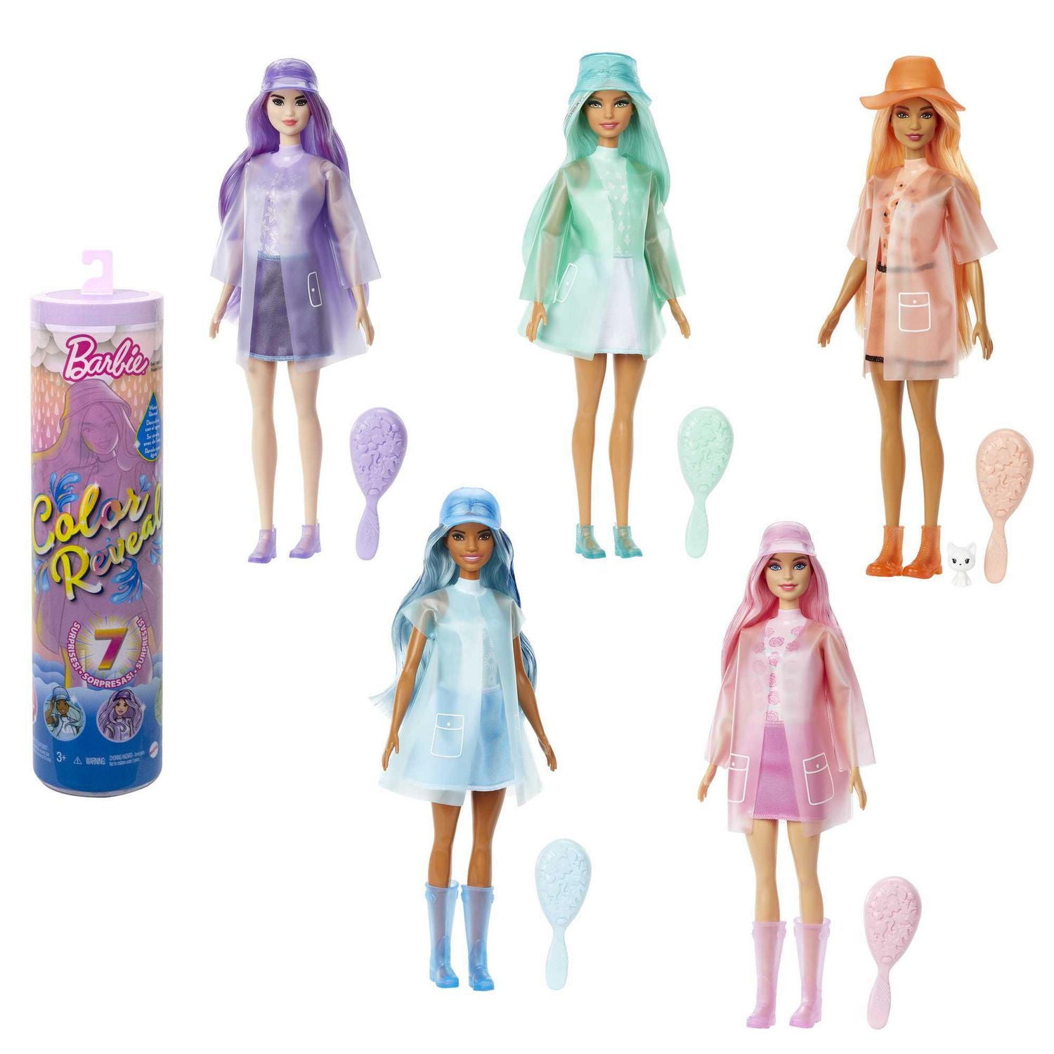 Barbie Assortiment de poupées Color Reveal Reine de la météo