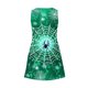 thumbnail image 4 of Vestido de Verano para las Mujeres Impresión de la Moda Bolsillo sin Mangas Cuello en V, Vestido Casual para la Playa Y Diario, 4 of 5