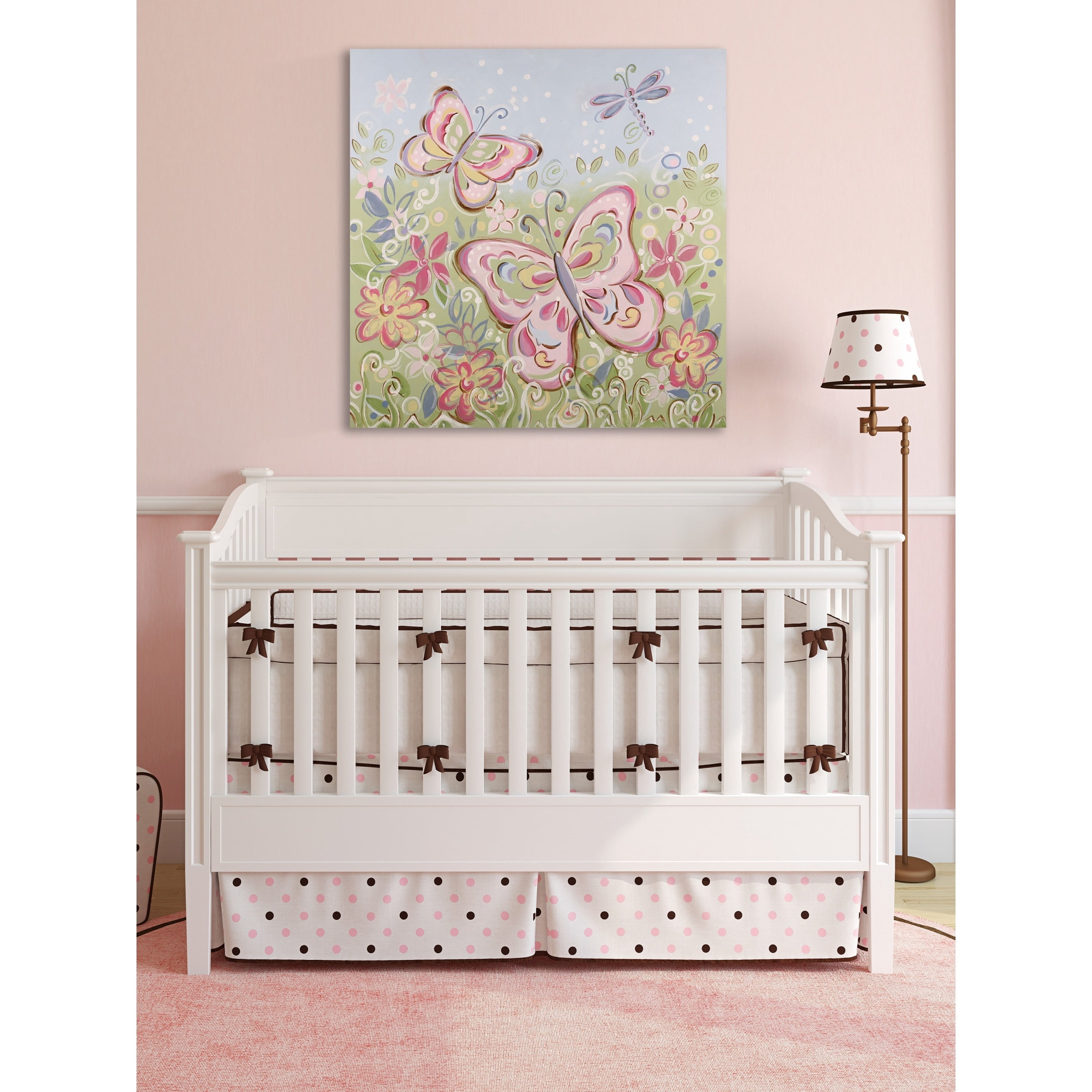 Marmont Hill "Springtime Fantasy" by Reesa Qualia Painting Print on Wrapped Canvas
