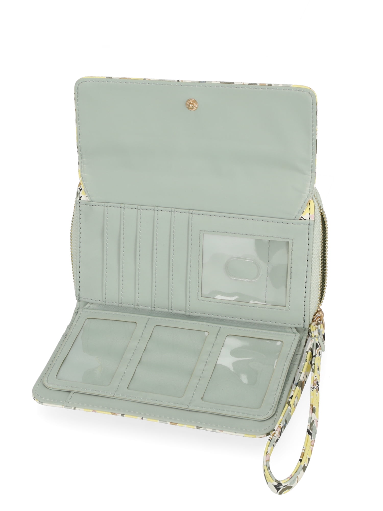 Time and Tru Women's Ainsley Bulk Clutch, Floral Print