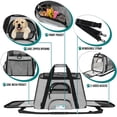 thumbnail image 3 of PetAmi Transportín para mascotas aprobado por la aerolínea para gatos, transportador de perros de lado suave para perros pequeños, suministros de viaje para gatos, accesorios para gatos de interior, b, 3 of 5