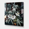 thumbnail image 3 of Designart ' Ancient Flowers I ' Traditional Canvas Wall Art Print, 3 of 4