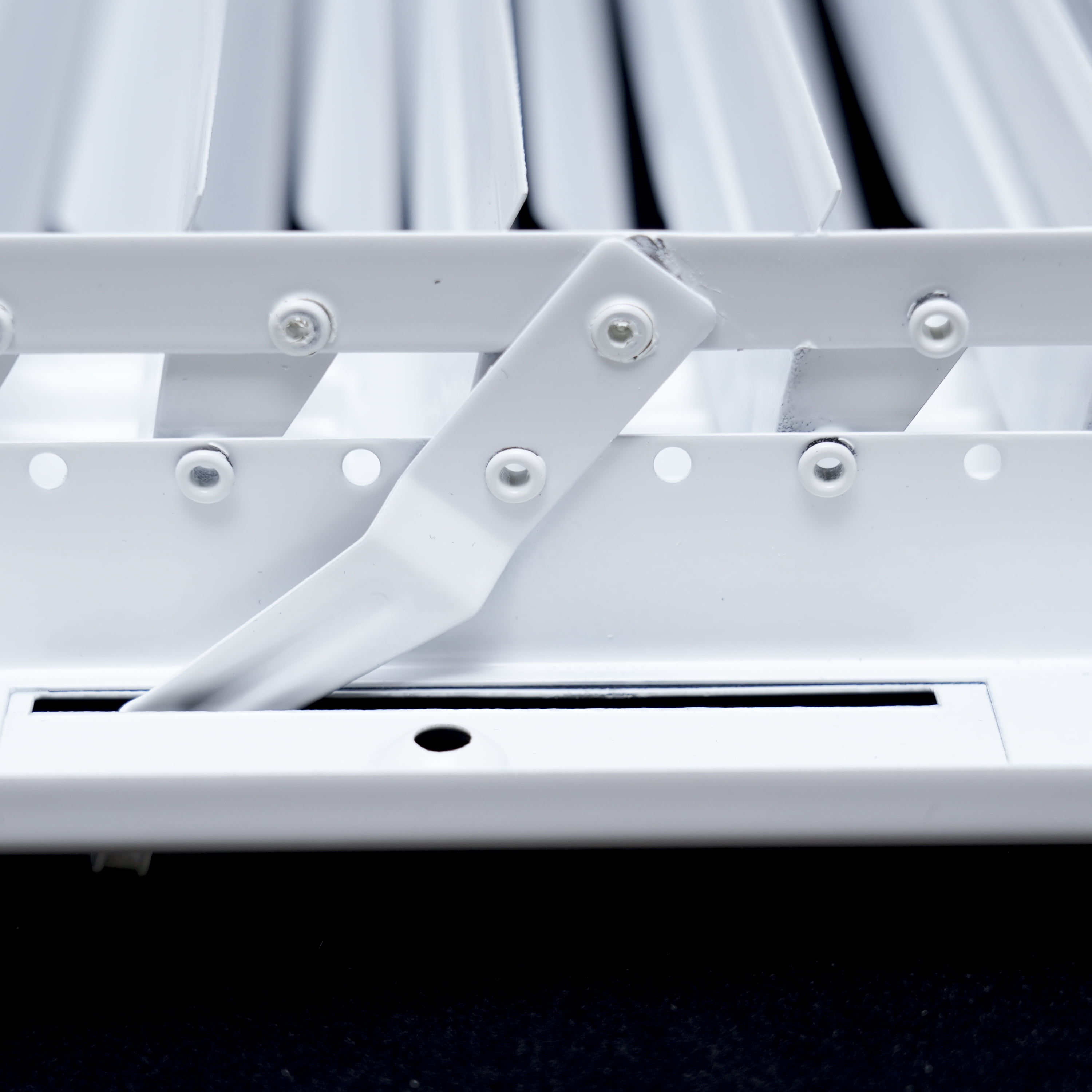 [2 Pack] Fits 18x6 Duct Opening 3 WAY Steel Air Supply Diffuser by Handua | Register Vent Cover Grill for Sidewall and Ceiling | White | Outer Dimensions: 19.75" X 7.75"