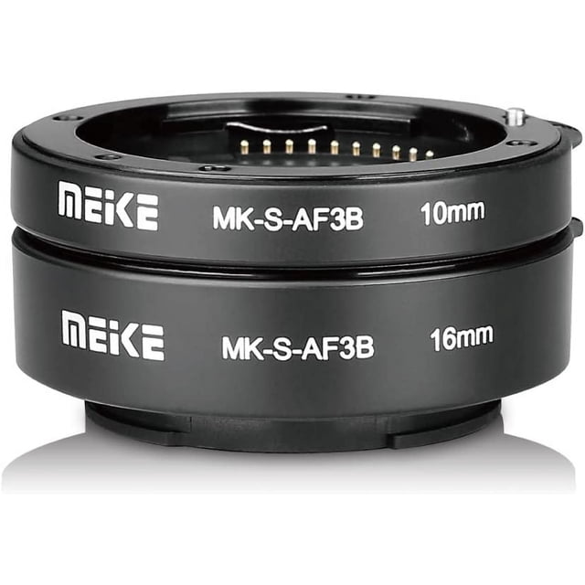 Meike MK-S-AF3B Auto Focus Macro Extension Tube Adapter Ring for Sony E-Mount FE-Mount Mirrorless Camera