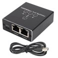 thumbnail image 2 of Ethernet Splitter, USB C 5V1A Aluminum Alloy Internet Splitter Stable Transmission  for Cat 6 7 8 Cable, 2 of 7