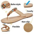 thumbnail image 3 of Ataiwee Women's Flat Slide Sandals - Comfortable Cute Summer Flops., 3 of 6