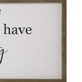 thumbnail image 4 of Benzara Wall Art with You Have Everything Typography, Brown and White, 4 of 5