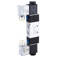 thumbnail image 3 of Pneumatic Solenoid Air Valve,4V220-08 1/4" Inlet Outlet Pneumatic Air Valve Solenoid Valve Convenient Use, 3 of 9