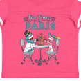 thumbnail image 4 of Inktastic Tea Time in Paris-colorful French Poodles Boys or Girls Toddler T-Shirt, 4 of 5