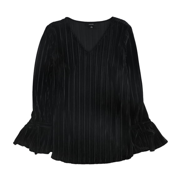 Blusa de Terciopelo Alfani para mujer negro mediano