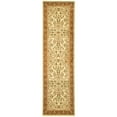 thumbnail image 4 of SAFAVIEH Lyndhurst Elizabeth Traditional Floral Area Rug, Ivory/Rust, 4' x 6', 4 of 6