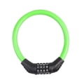 thumbnail image 1 of QualitChoice Portable Security Bike Lock 4 Digit Loop Lock Resettable Combination Cable Lock for Green, 1 of 1