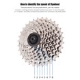 thumbnail image 2 of 8/9/10/11 Velocidad Cadena de bicicleta Variable Velocidad Montaña MTB Bike Bike Anti-Rust Rust, 2 of 8
