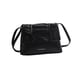 thumbnail image 4 of Bolso de hombro de piel sintética para mujer, moderno bolso cruzado para vacaciones y fiestas de verano. Negro, 4 of 7