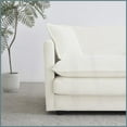 thumbnail image 3 of Modern 3-Piece Chenille Sofa Set – 2×2-Seater + 1×3-Seater Deep Seat Couch for Living Room, Flexible Modular Design, 3 of 8