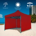 thumbnail image 3 of Ilios Innova | Toldo Plegable Rojo 2x3 con Paredes Laterales, Impermeable y Resistente al Calor, Velcro de Ajuste, Ideal para Exterior., 3 of 9