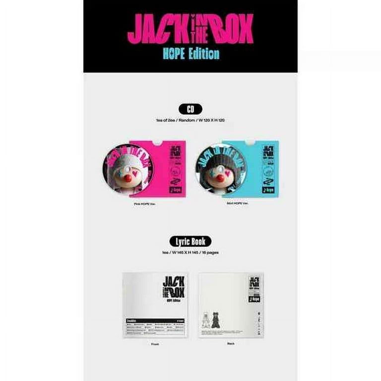 Bright Music J-Hope BTS Jack In The Box HOPE Edition CD with Photo