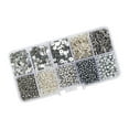 thumbnail image 2 of Cuentas De semilla De vidrio Macarena Pulsera De Cuentas Plata, 2 of 8