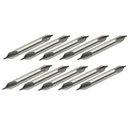 

Unique Bargains HSS 1mm Tip 60 Degree Angle Countersinks Center Drill Bit Tool 10 Pcs