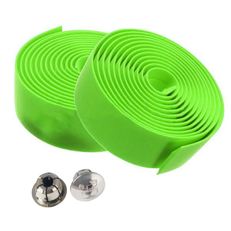 Nsoar Bicycle Bar Tape Camouflage Sponge Series Mountain Bike Bandage with 2 Bar Plugs Bicycle Accessories