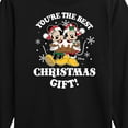 thumbnail image 3 of Disney - Mickey and Minnie You're The Best Christms Gift - Toddler & Youth Long Sleeve Graphic T-Shirt, 3 of 5