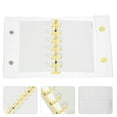 thumbnail image 3 of Shisuyan Mini Loose-leaf Notebook Creative Transparent Buckle Loose-leaf Notepad Diy Scrapbook Lovely Notepad, 3 of 9