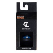 Groove Life Men?s Round Deep Stone Gray Ring Silicone Water Resistant