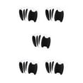 thumbnail image 3 of maskred 1/2/3/5 4Pcs/Set Autocollant de Porte de Voiture en Fibre de Carbone Couverture Résistante aux Rayures Poignée Automatique Noir 5PCS, 3 of 6