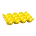 thumbnail image 1 of Ceramic Egg Box Egg Tray Holder Non Slip Egg Storage Organizer for Fridge Refrigerator Kitchen Worktop Countertop Decorative Accessories Holds 12 Chicken Eggs, 1 of 7