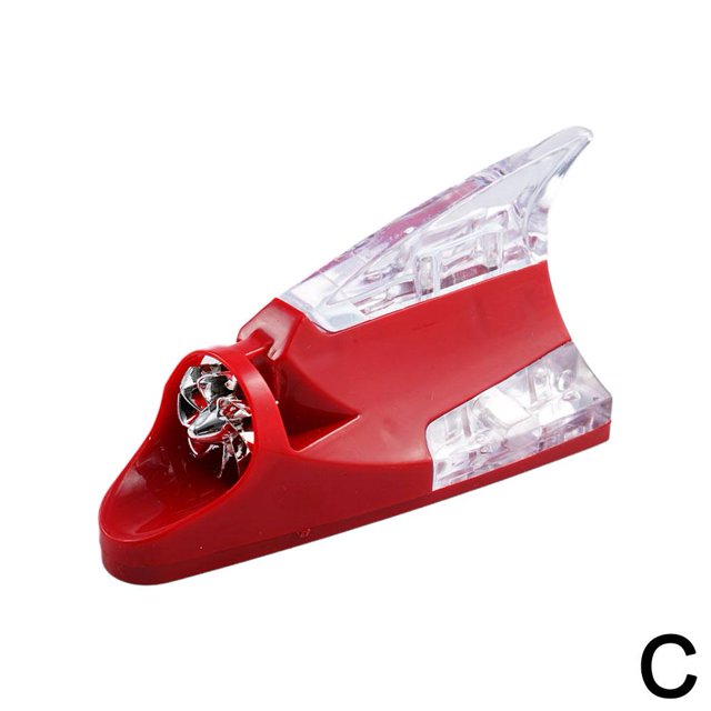 Lumière de Vent de Voiture Aileron de Requin Explosion Flash Anti Accessoires de Voiture Antenne Décorative