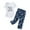 White, variant on Gunia Capri Pajamas For Women Set Cotton Short Sleeve Top Capri Pants Plus Women Pajama Sets Sleepwear Pjs S-3Xl