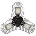 thumbnail image 1 of AC220V 60W E26/E27 Luz de proyector de ángulo ajustable Luces de trabajo de garaje 6000LM 6500K 170‑277V, 1 of 8