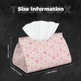 thumbnail image 5 of Logiee Chrysanthemum Print Tissue Box Cover,Stylish Tissue Box Holder Decorative Tissue Cover for Bathroom Toilet Bedroom Living Room Table Desk Office, 5 of 7
