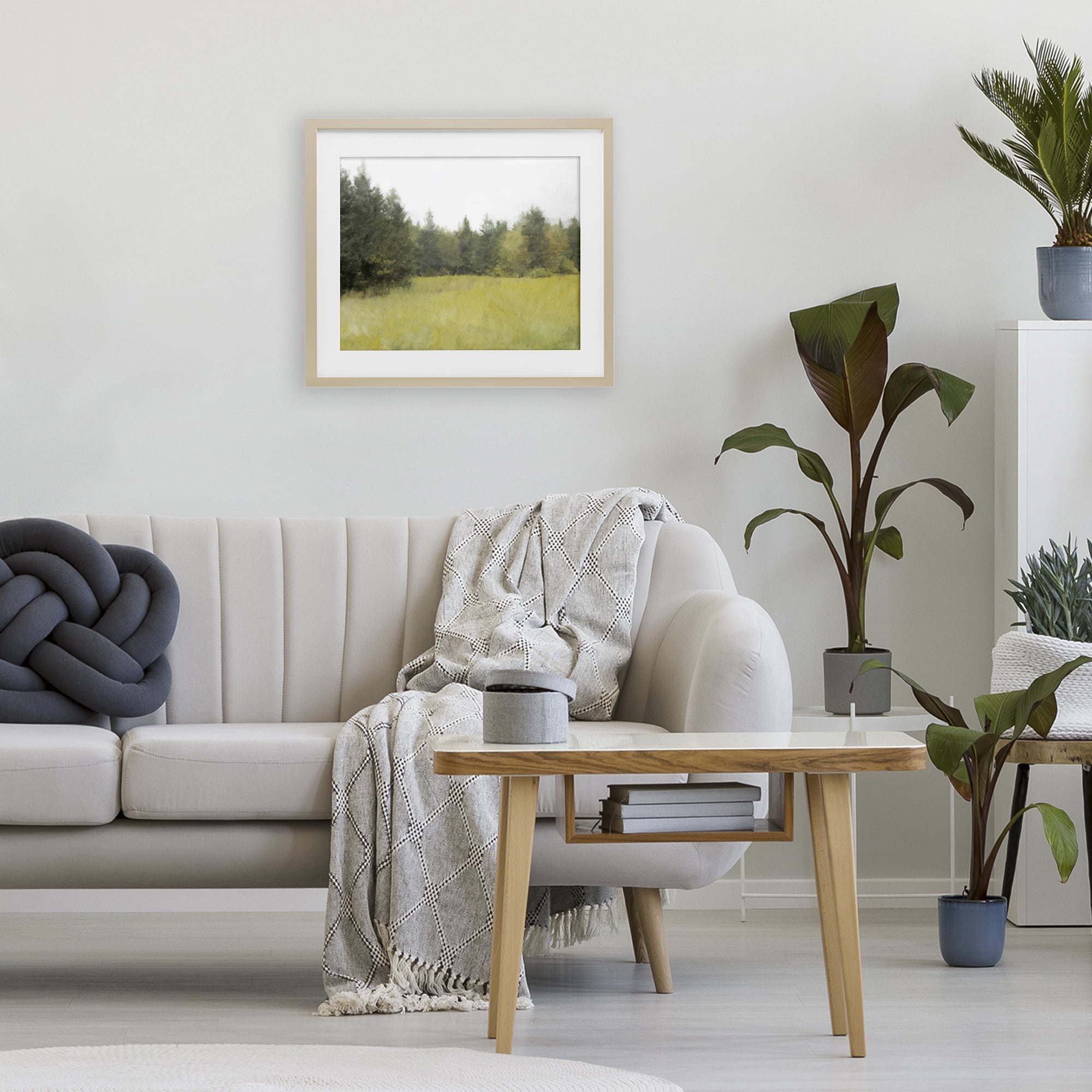 Stupell Industries The Forest's Vast Clearing Birch Framed Print Under Glass, design by Kim Curinga