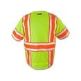 thumbnail image 3 of Kishigo Premium Brilliant Series® Ultimate Reflective Class 3 Vest in Lime XL | 1573-1574, 3 of 3